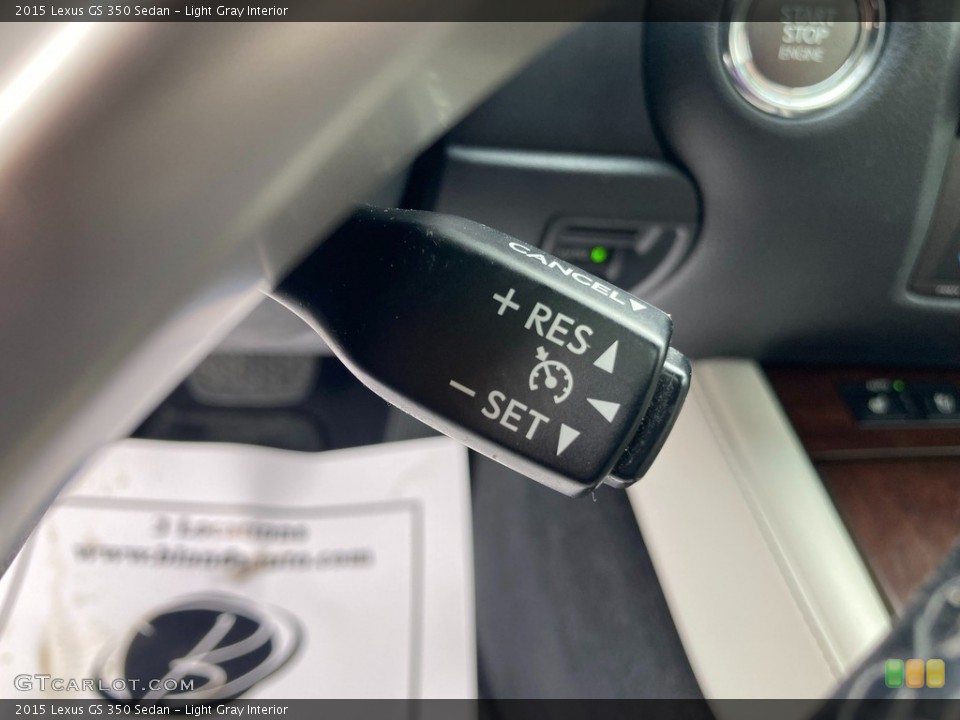 Light Gray Interior Controls for the 2015 Lexus GS 350 Sedan #144327199