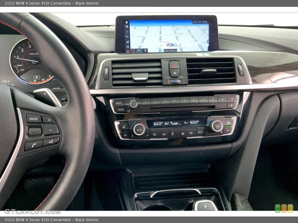 Black Interior Controls for the 2020 BMW 4 Series 430i Convertible #144327829