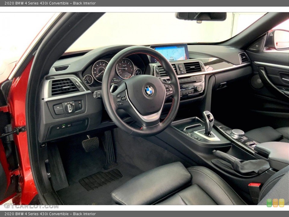 Black Interior Photo for the 2020 BMW 4 Series 430i Convertible #144328042