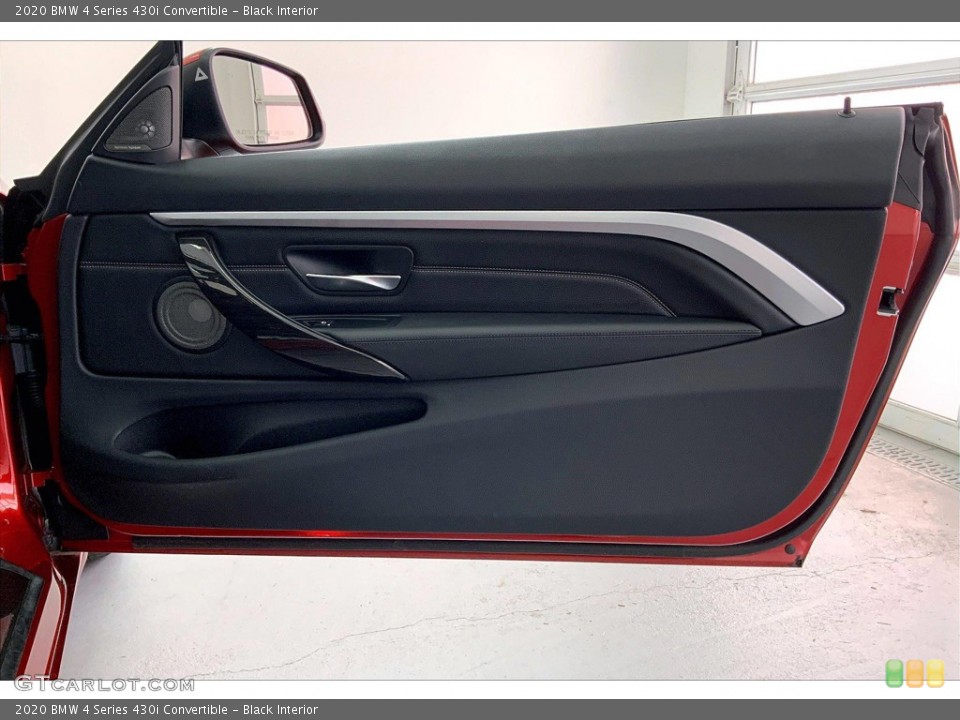 Black Interior Door Panel for the 2020 BMW 4 Series 430i Convertible #144328399