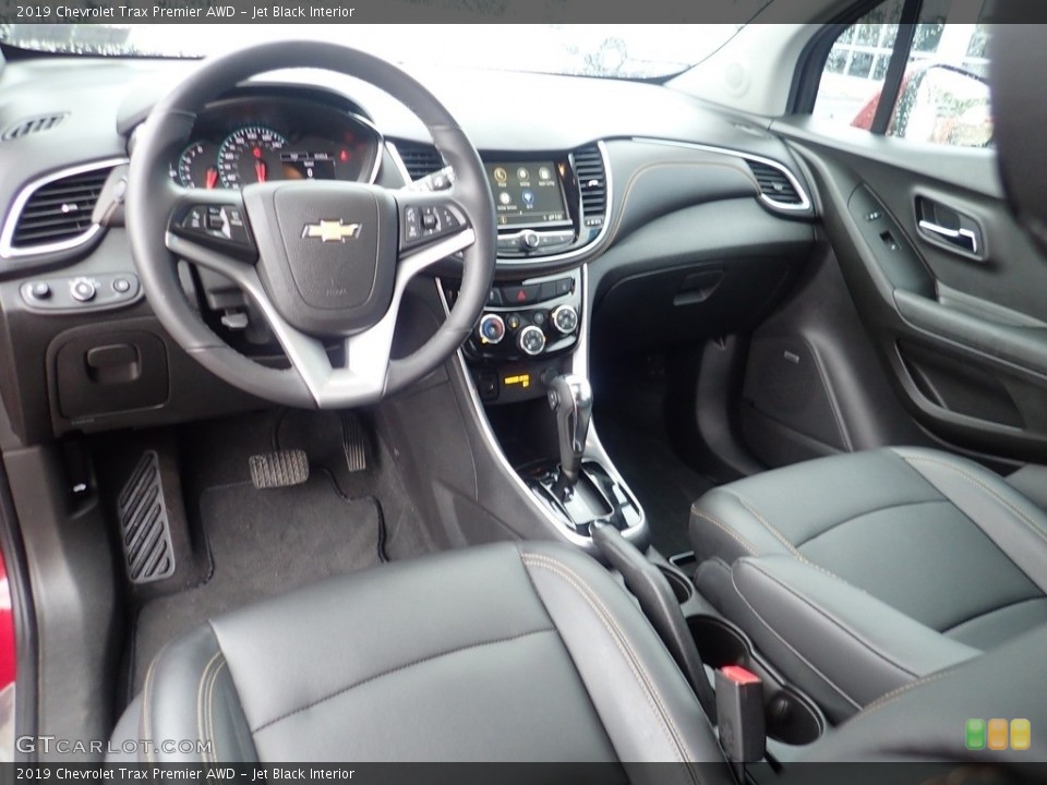 Jet Black Interior Photo for the 2019 Chevrolet Trax Premier AWD #144330562