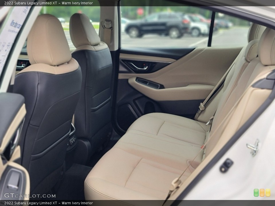 Warm Ivory Interior Rear Seat for the 2022 Subaru Legacy Limited XT #144331333