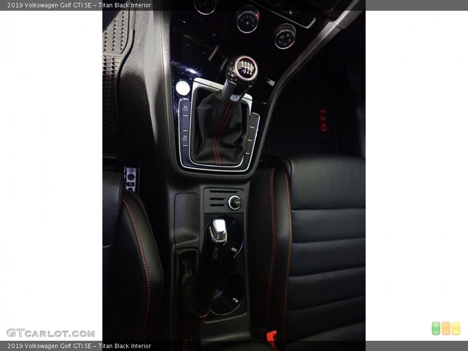 Titan Black Interior Transmission for the 2019 Volkswagen Golf GTI SE #144333493
