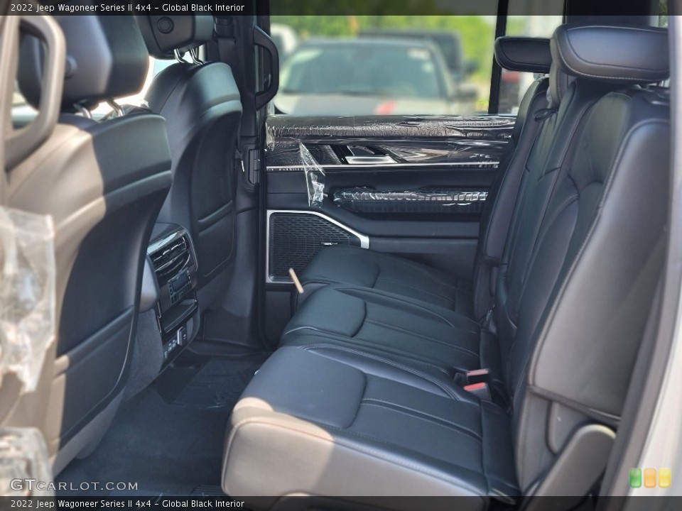 Global Black Interior Rear Seat for the 2022 Jeep Wagoneer Series II 4x4 #144335014