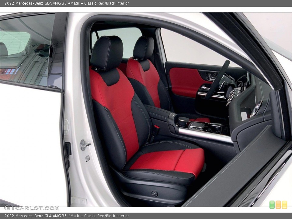 Classic Red/Black Interior Photo for the 2022 Mercedes-Benz GLA AMG 35 4Matic #144337606