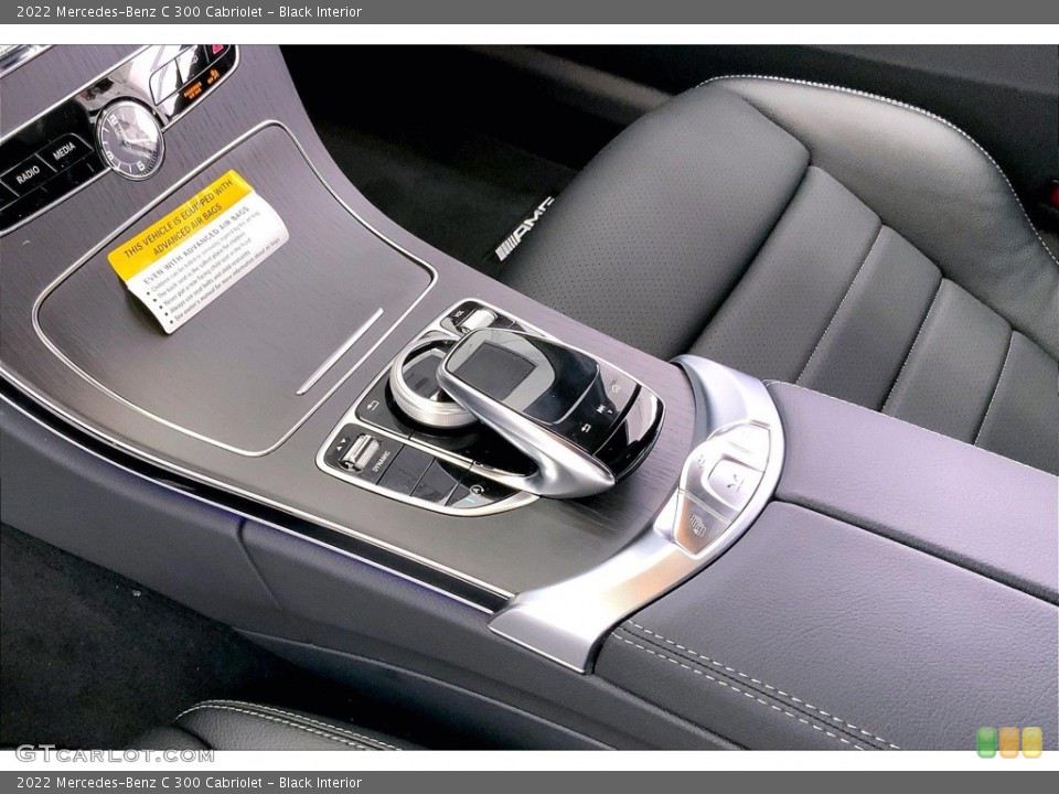 Black Interior Controls for the 2022 Mercedes-Benz C 300 Cabriolet #144337927