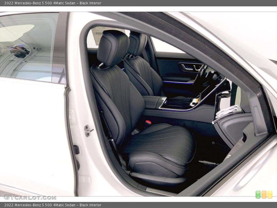 Black Interior Photo for the 2022 Mercedes-Benz S 500 4Matic Sedan #144338428