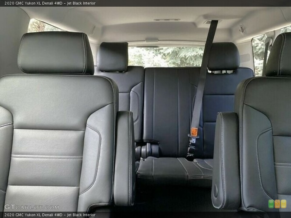 Jet Black Interior Rear Seat for the 2020 GMC Yukon XL Denali 4WD #144339310