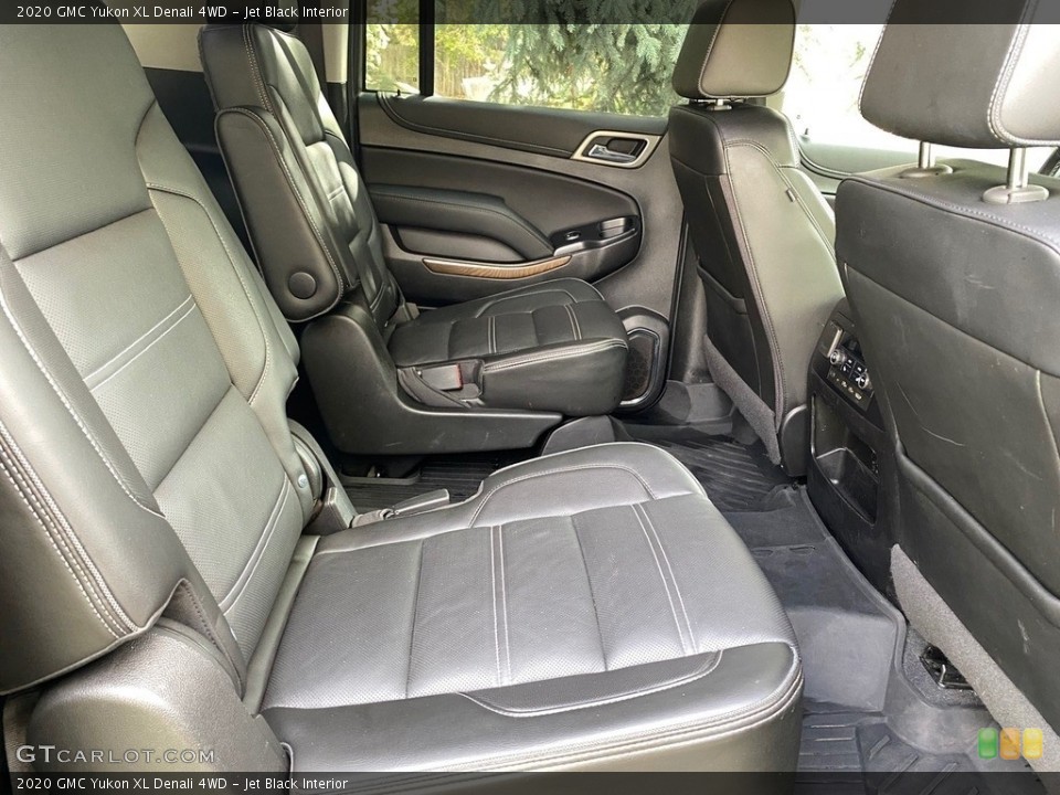 Jet Black Interior Rear Seat for the 2020 GMC Yukon XL Denali 4WD #144339349