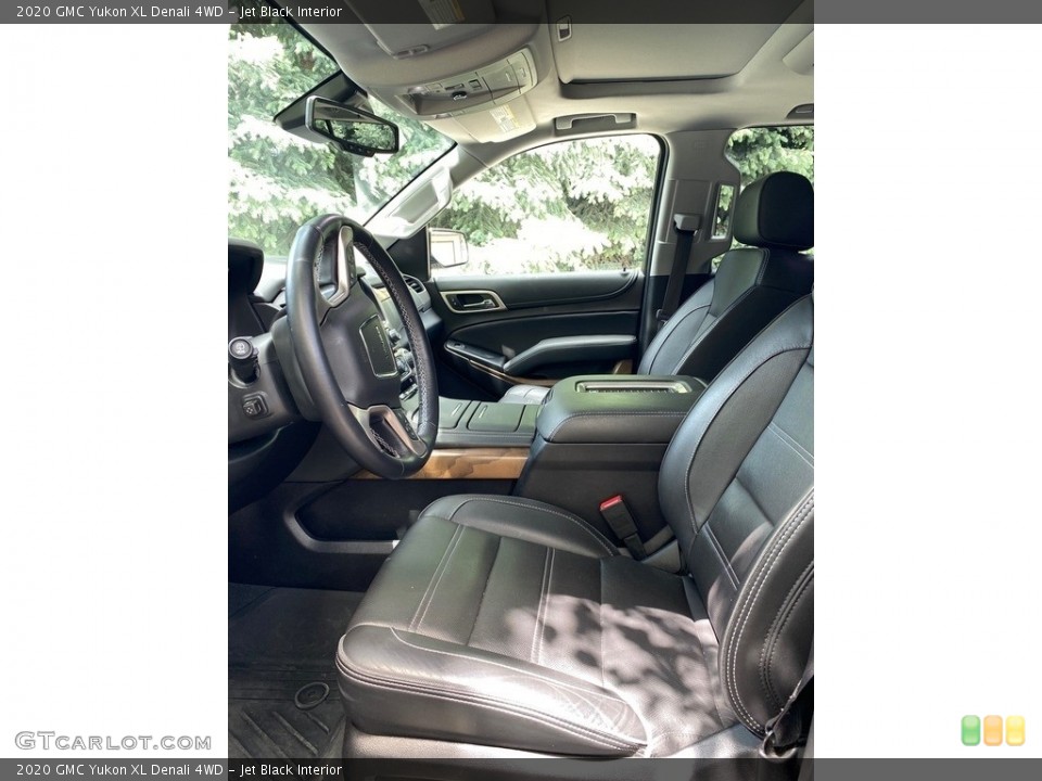Jet Black Interior Front Seat for the 2020 GMC Yukon XL Denali 4WD #144339793