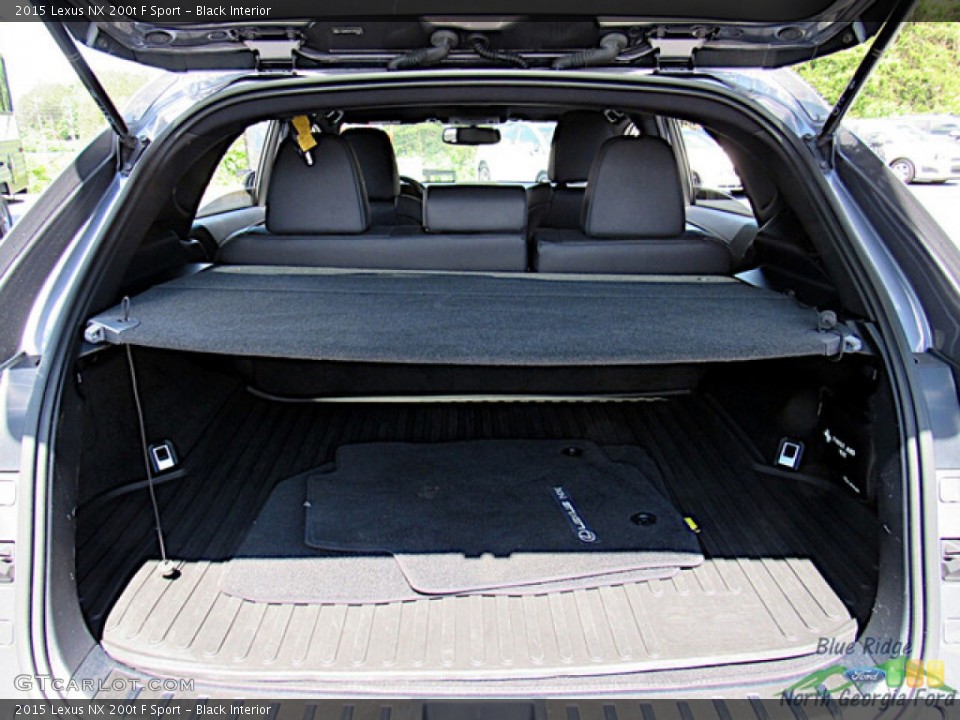 Black Interior Trunk for the 2015 Lexus NX 200t F Sport #144341020