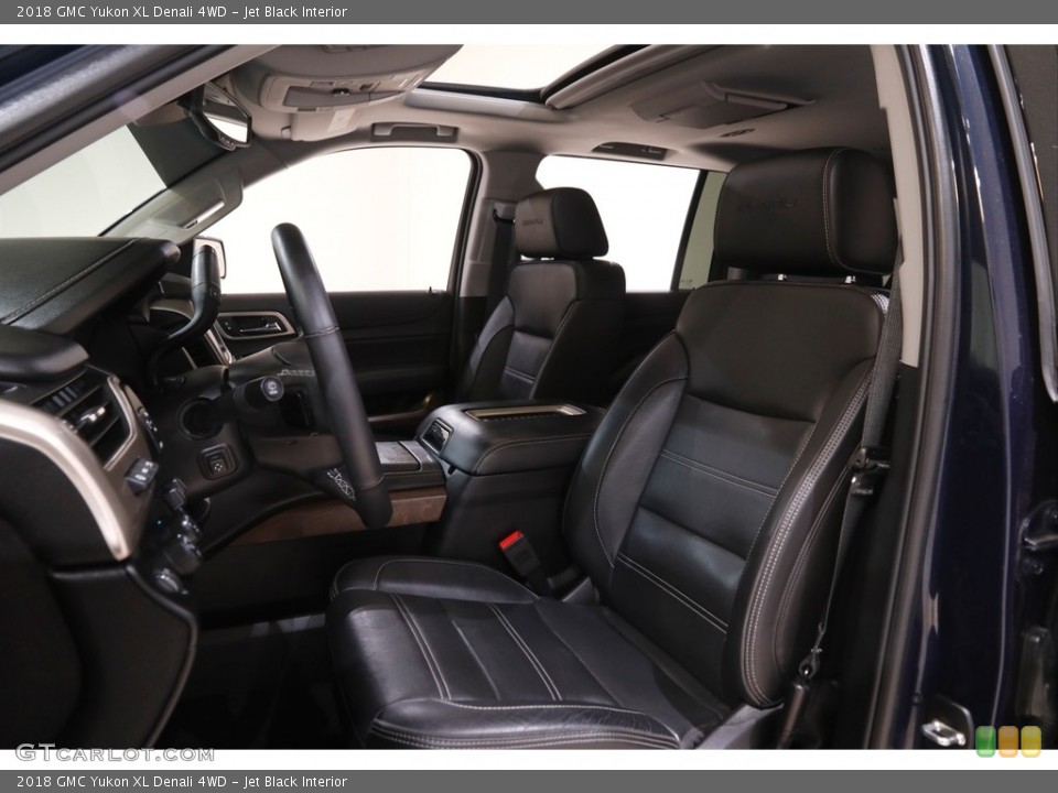Jet Black Interior Front Seat for the 2018 GMC Yukon XL Denali 4WD #144341281