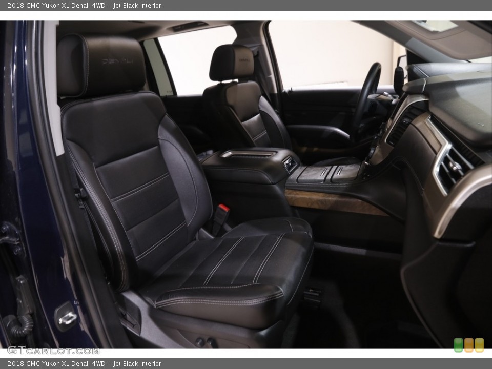 Jet Black Interior Front Seat for the 2018 GMC Yukon XL Denali 4WD #144341476