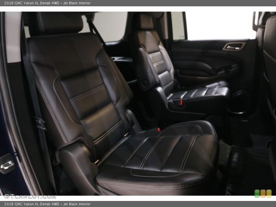 Jet Black Interior Rear Seat for the 2018 GMC Yukon XL Denali 4WD #144341488
