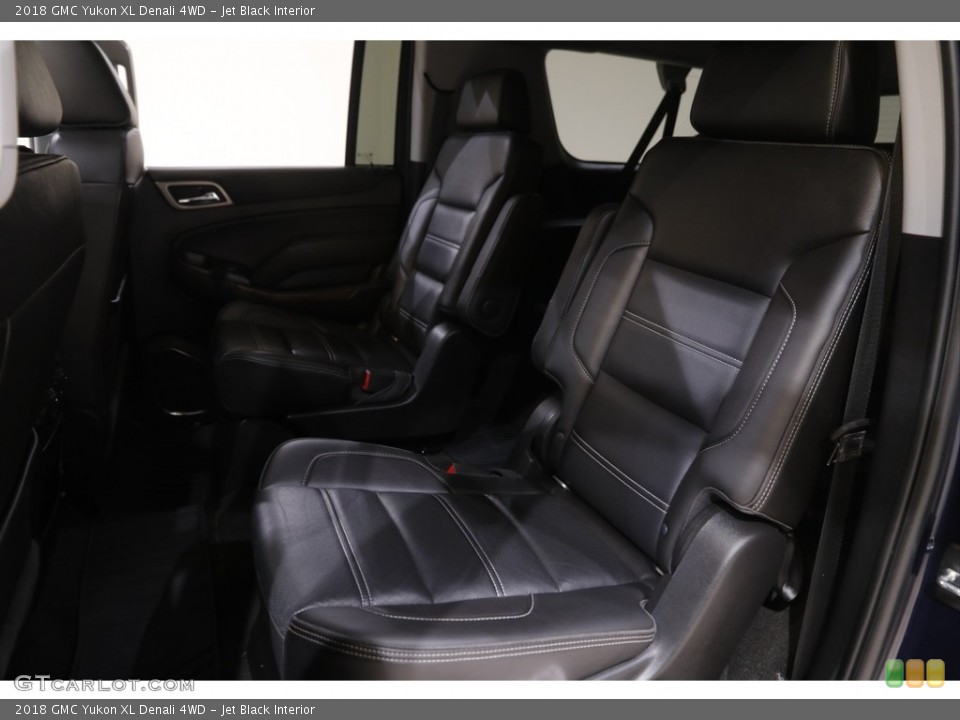 Jet Black Interior Rear Seat for the 2018 GMC Yukon XL Denali 4WD #144341500