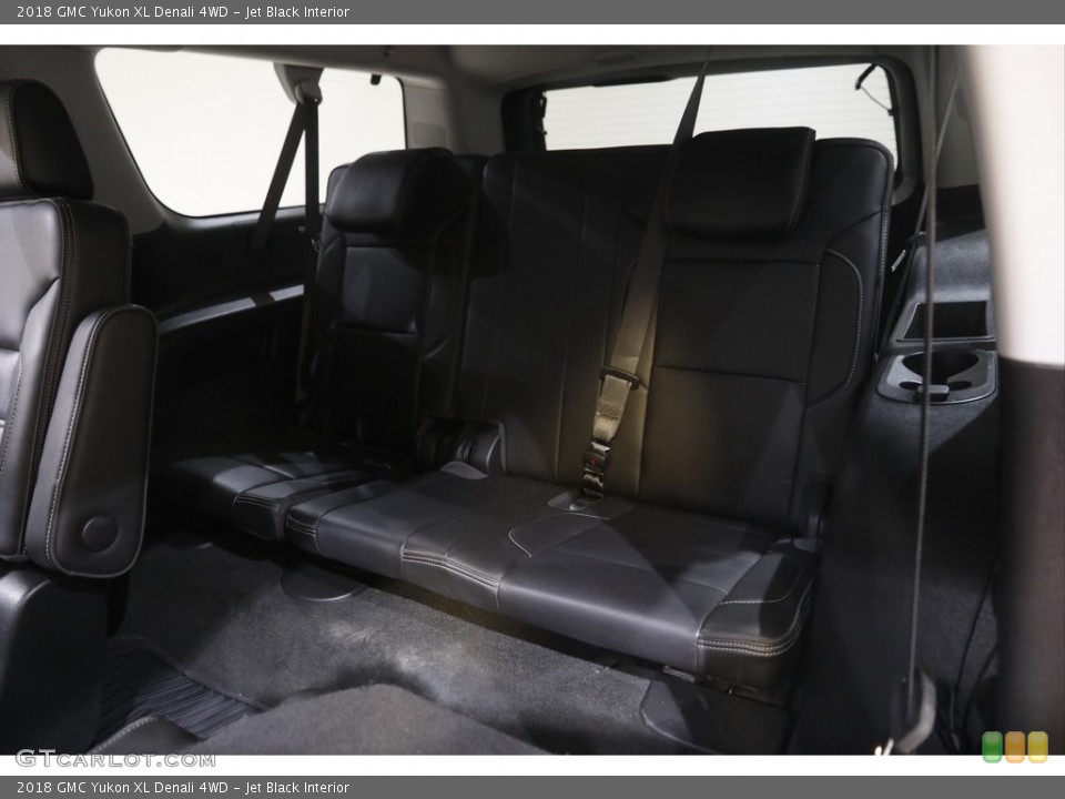 Jet Black Interior Rear Seat for the 2018 GMC Yukon XL Denali 4WD #144341515
