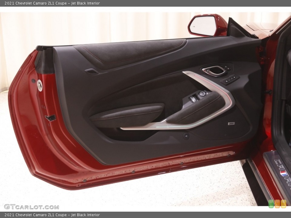 Jet Black Interior Door Panel for the 2021 Chevrolet Camaro ZL1 Coupe #144341623