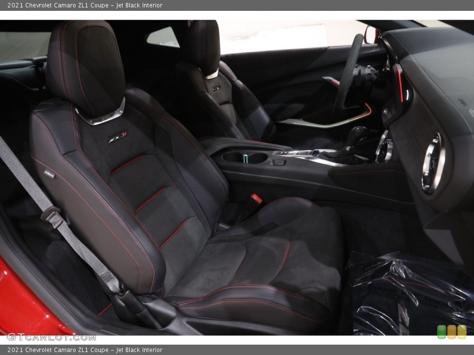 Jet Black Interior Front Seat for the 2021 Chevrolet Camaro ZL1 Coupe #144341784