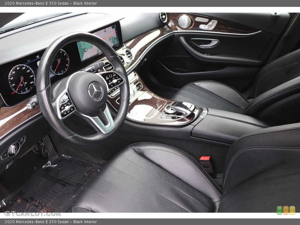 Black Interior Front Seat for the 2020 Mercedes-Benz E 350 Sedan #144348343