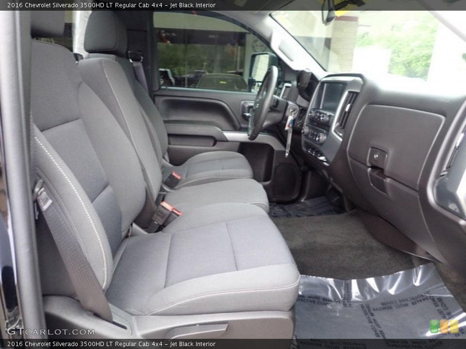 Jet Black Interior Photo for the 2016 Chevrolet Silverado 3500HD LT Regular Cab 4x4 #144351293