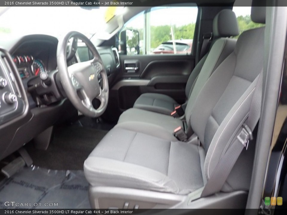 Jet Black Interior Front Seat for the 2016 Chevrolet Silverado 3500HD LT Regular Cab 4x4 #144351329