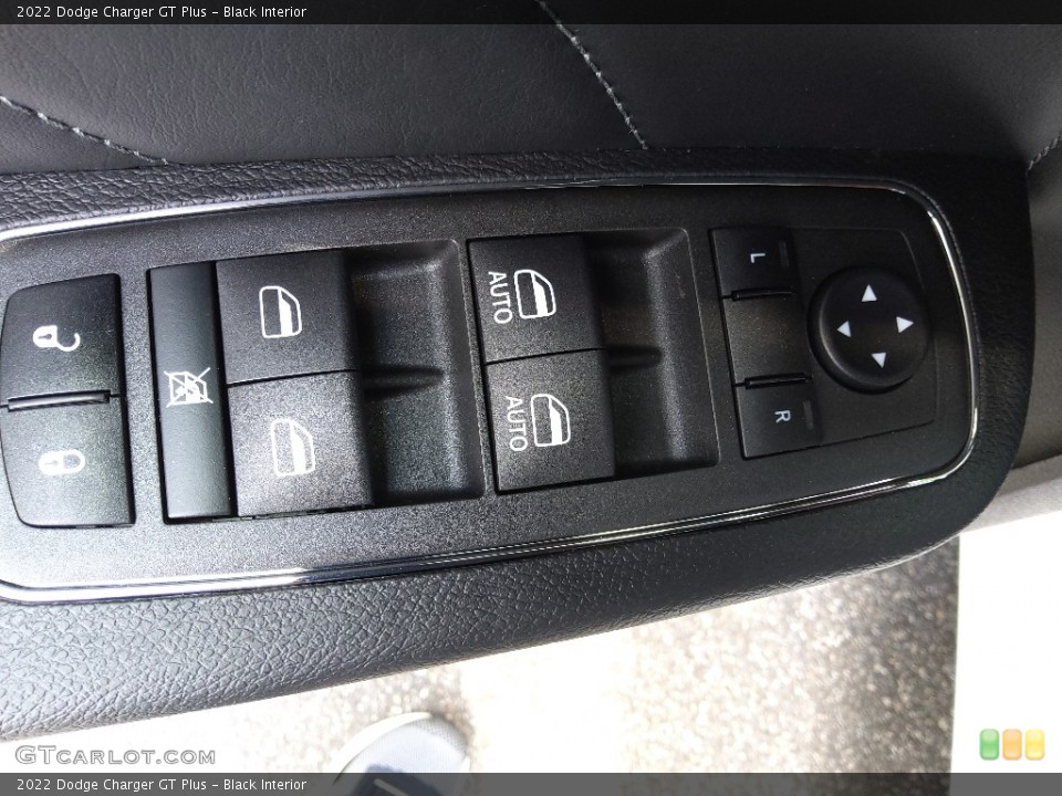 Black Interior Controls for the 2022 Dodge Charger GT Plus #144352046