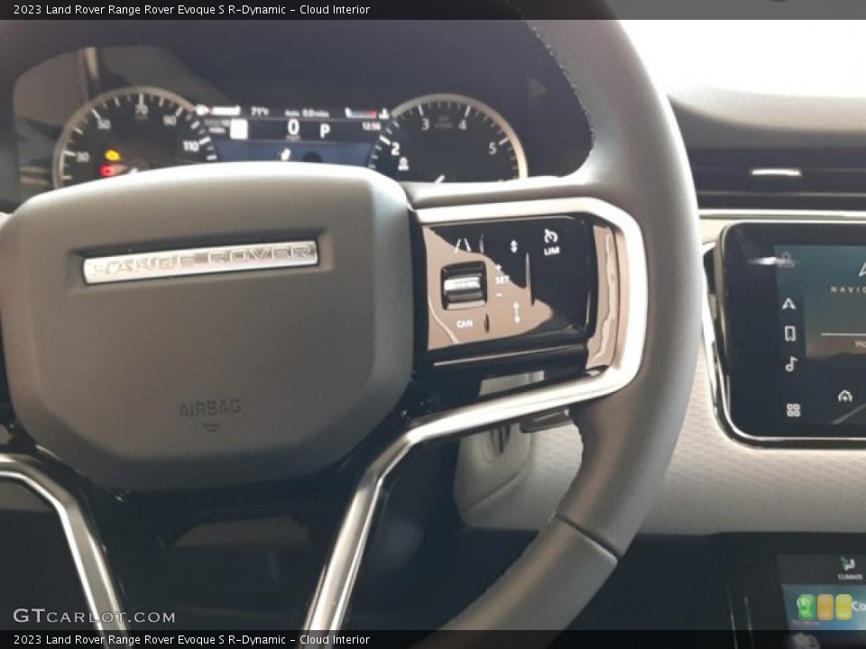 Cloud Interior Steering Wheel for the 2023 Land Rover Range Rover Evoque S R-Dynamic #144352313