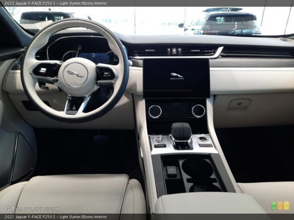 Light Oyster/Ebony Interior Dashboard for the 2022 Jaguar F-PACE P250 S #144352388