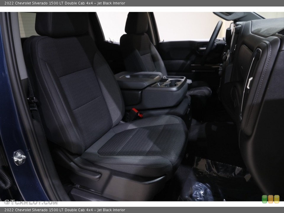 Jet Black Interior Front Seat for the 2022 Chevrolet Silverado 1500 LT Double Cab 4x4 #144354494