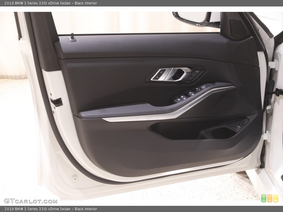 Black Interior Door Panel for the 2019 BMW 3 Series 330i xDrive Sedan #144356214