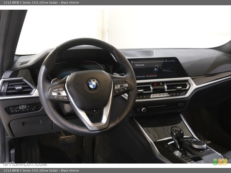 Black Interior Dashboard for the 2019 BMW 3 Series 330i xDrive Sedan #144356253