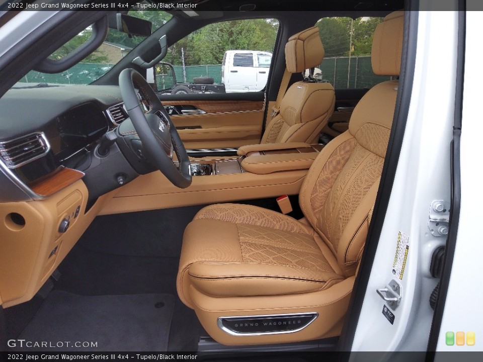 Tupelo/Black Interior Photo for the 2022 Jeep Grand Wagoneer Series III 4x4 #144358260