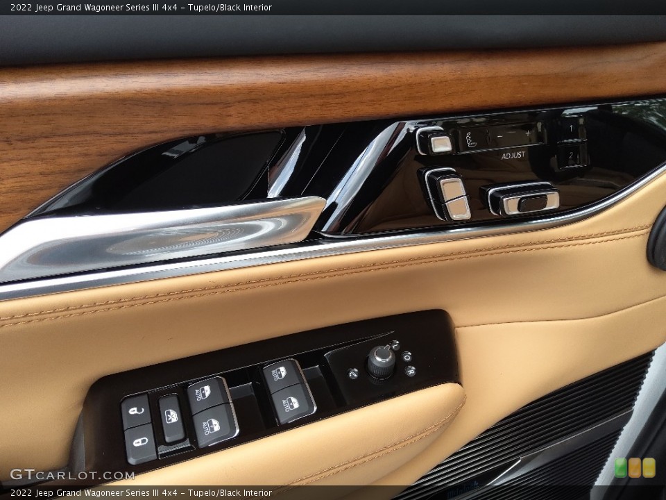 Tupelo/Black Interior Door Panel for the 2022 Jeep Grand Wagoneer Series III 4x4 #144358281