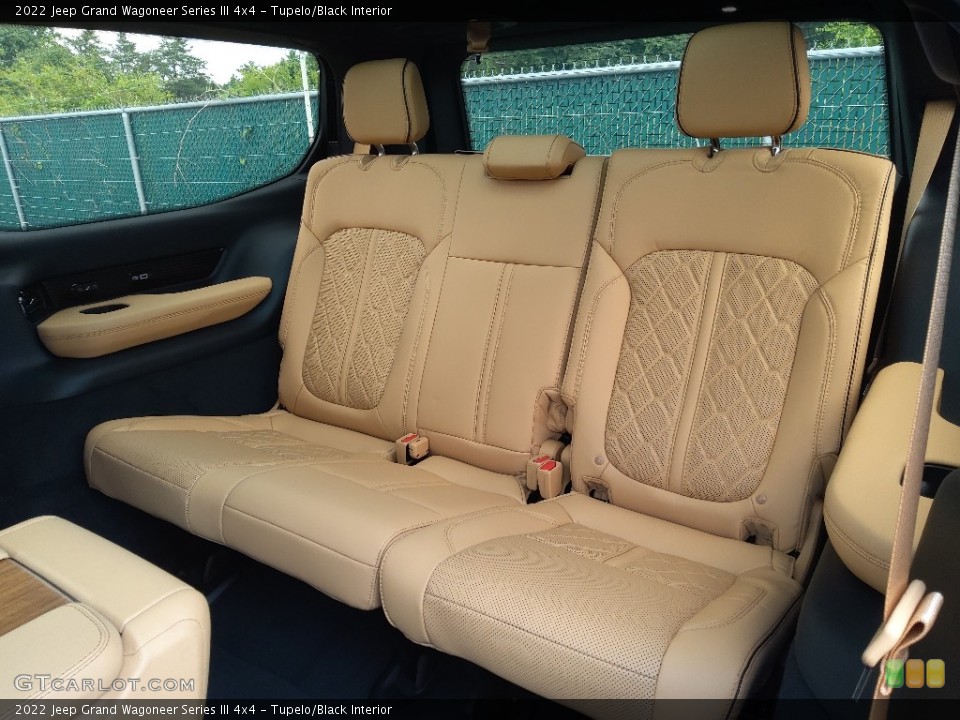 Tupelo/Black Interior Rear Seat for the 2022 Jeep Grand Wagoneer Series III 4x4 #144358434