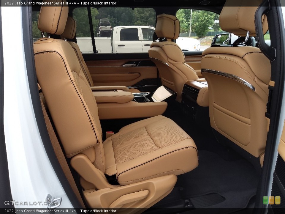 Tupelo/Black Interior Rear Seat for the 2022 Jeep Grand Wagoneer Series III 4x4 #144358557