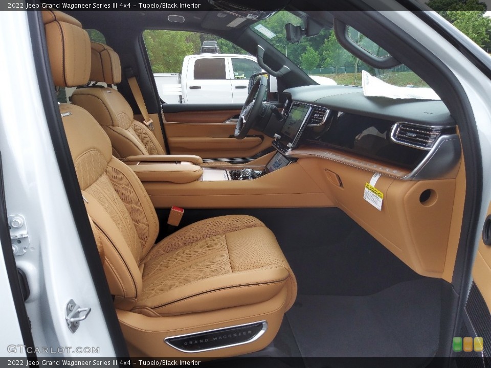 Tupelo/Black 2022 Jeep Grand Wagoneer Interiors
