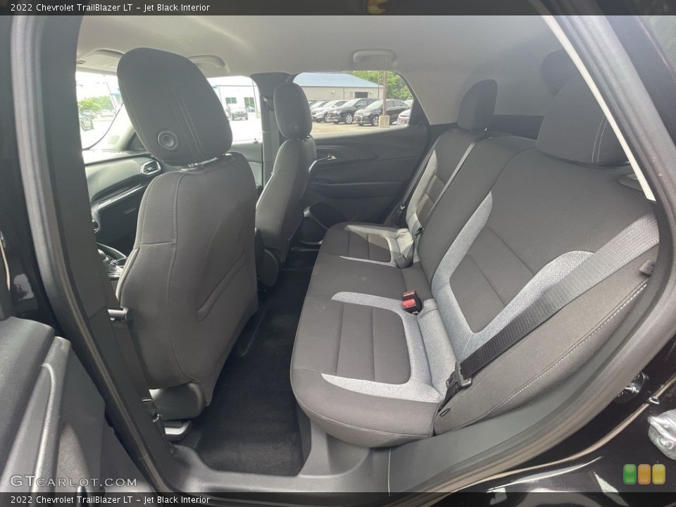 Jet Black Interior Rear Seat for the 2022 Chevrolet TrailBlazer LT #144359793