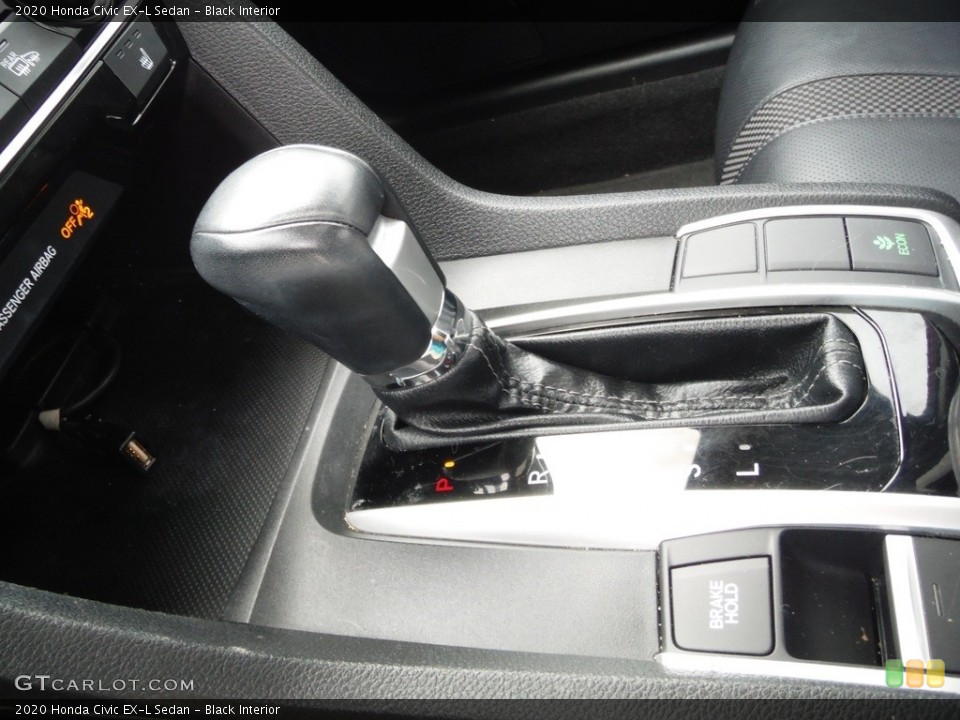 Black Interior Transmission for the 2020 Honda Civic EX-L Sedan #144360939