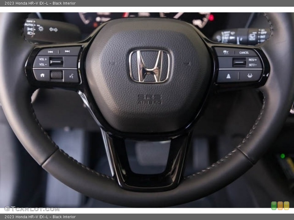 Black Interior Steering Wheel for the 2023 Honda HR-V EX-L #144372955