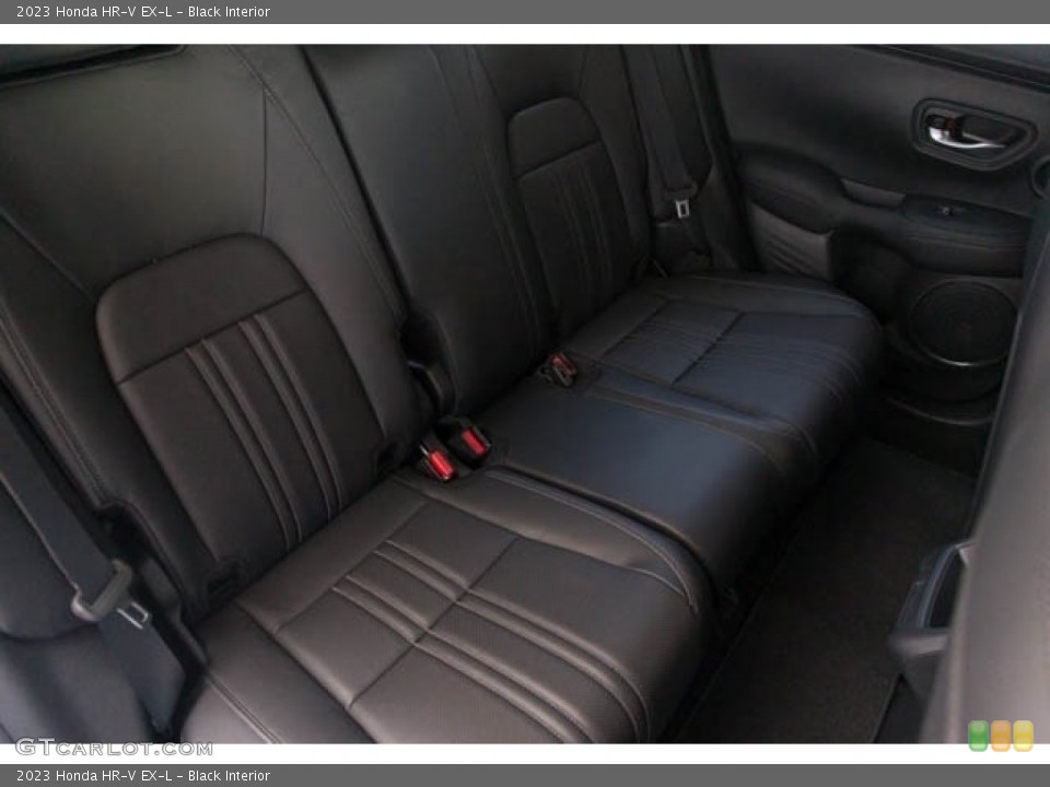 Black Interior Rear Seat for the 2023 Honda HR-V EX-L #144373156