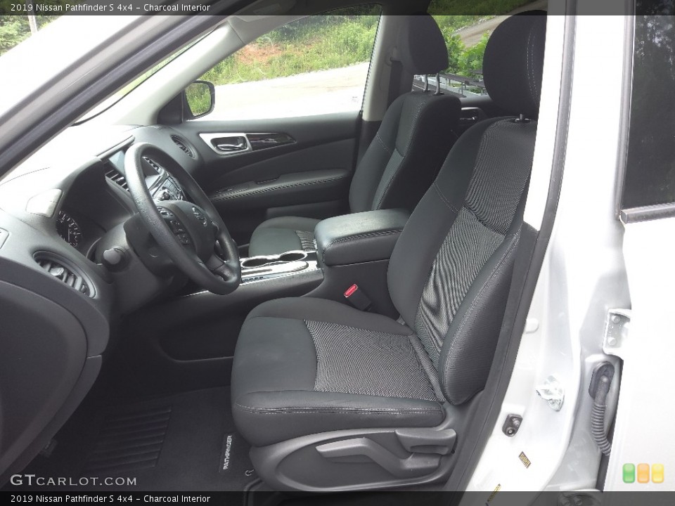 Charcoal Interior Front Seat for the 2019 Nissan Pathfinder S 4x4 #144374383