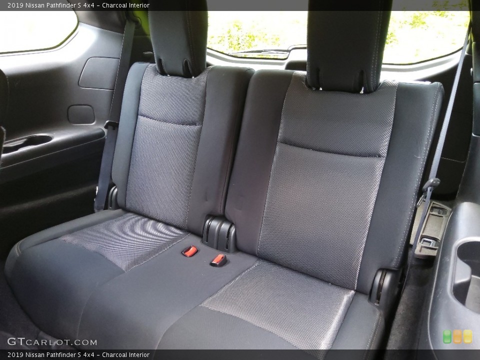 Charcoal Interior Rear Seat for the 2019 Nissan Pathfinder S 4x4 #144374443