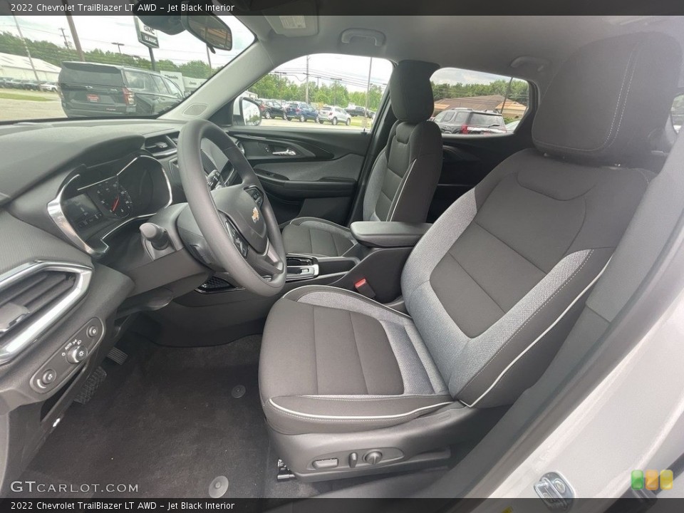 Jet Black Interior Front Seat for the 2022 Chevrolet TrailBlazer LT AWD #144374737