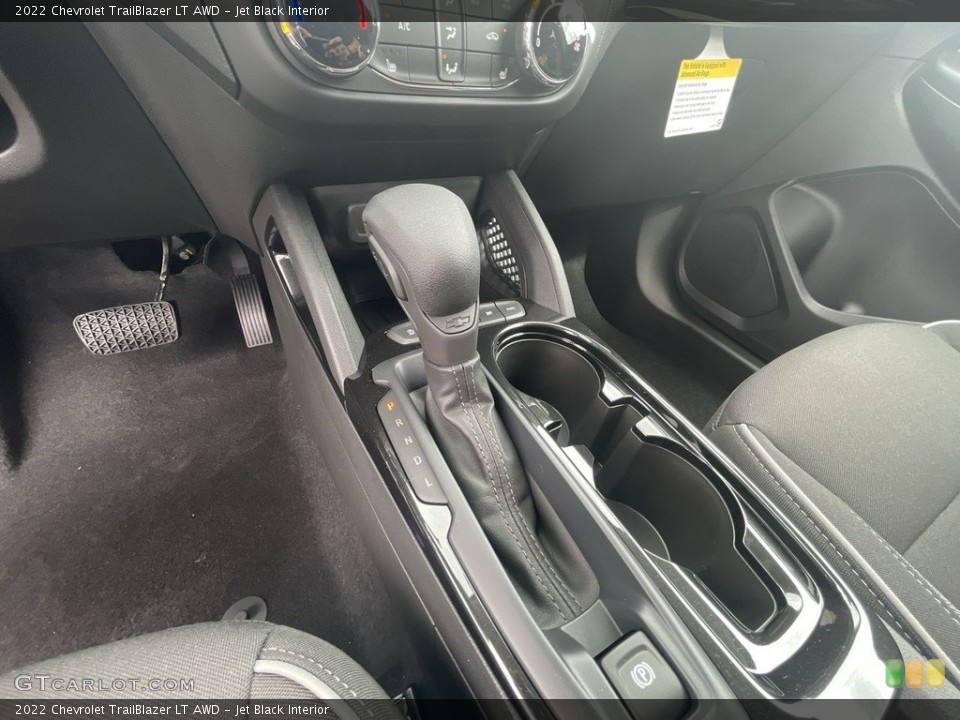Jet Black Interior Transmission for the 2022 Chevrolet TrailBlazer LT AWD #144374896