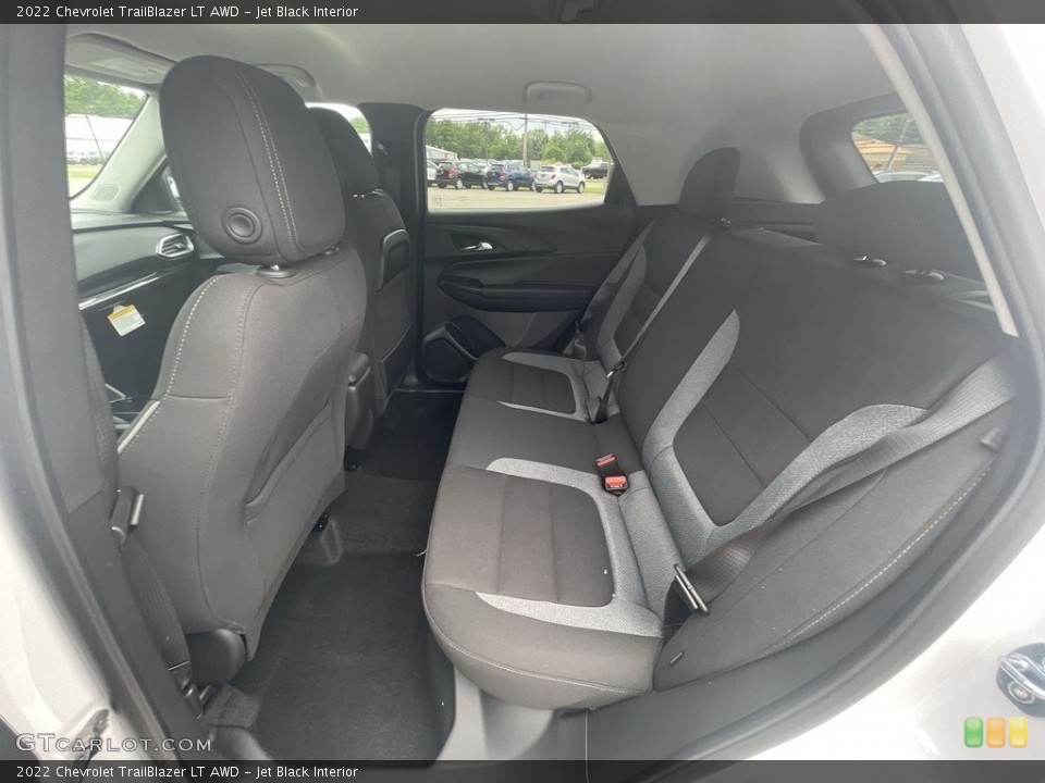 Jet Black Interior Rear Seat for the 2022 Chevrolet TrailBlazer LT AWD #144374932