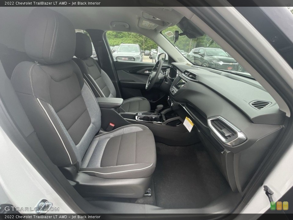 Jet Black Interior Front Seat for the 2022 Chevrolet TrailBlazer LT AWD #144374962