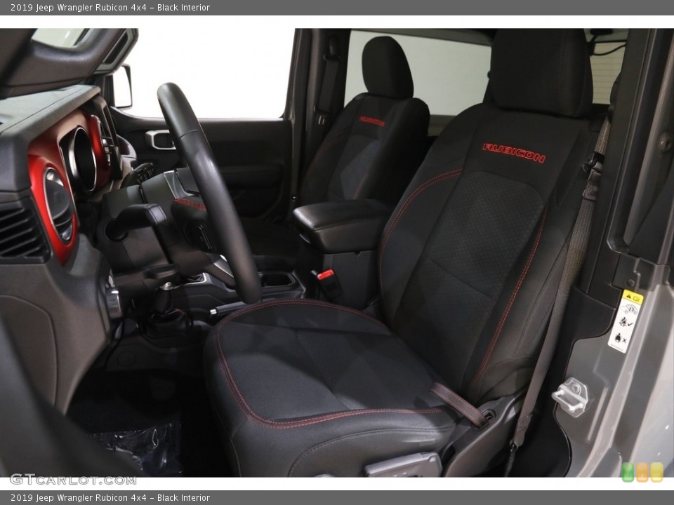 Black 2019 Jeep Wrangler Interiors