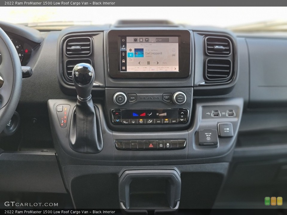 Black Interior Controls for the 2022 Ram ProMaster 1500 Low Roof Cargo Van #144380999
