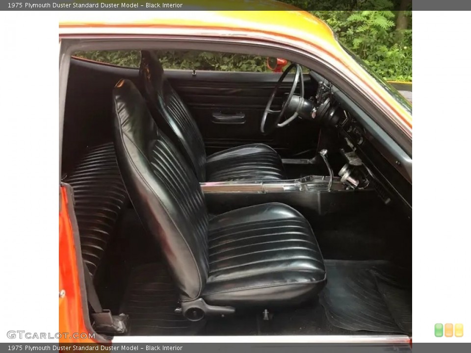 Black Interior Photo for the 1975 Plymouth Duster  #144382463