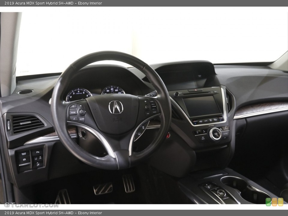 Ebony Interior Dashboard for the 2019 Acura MDX Sport Hybrid SH-AWD #144385651